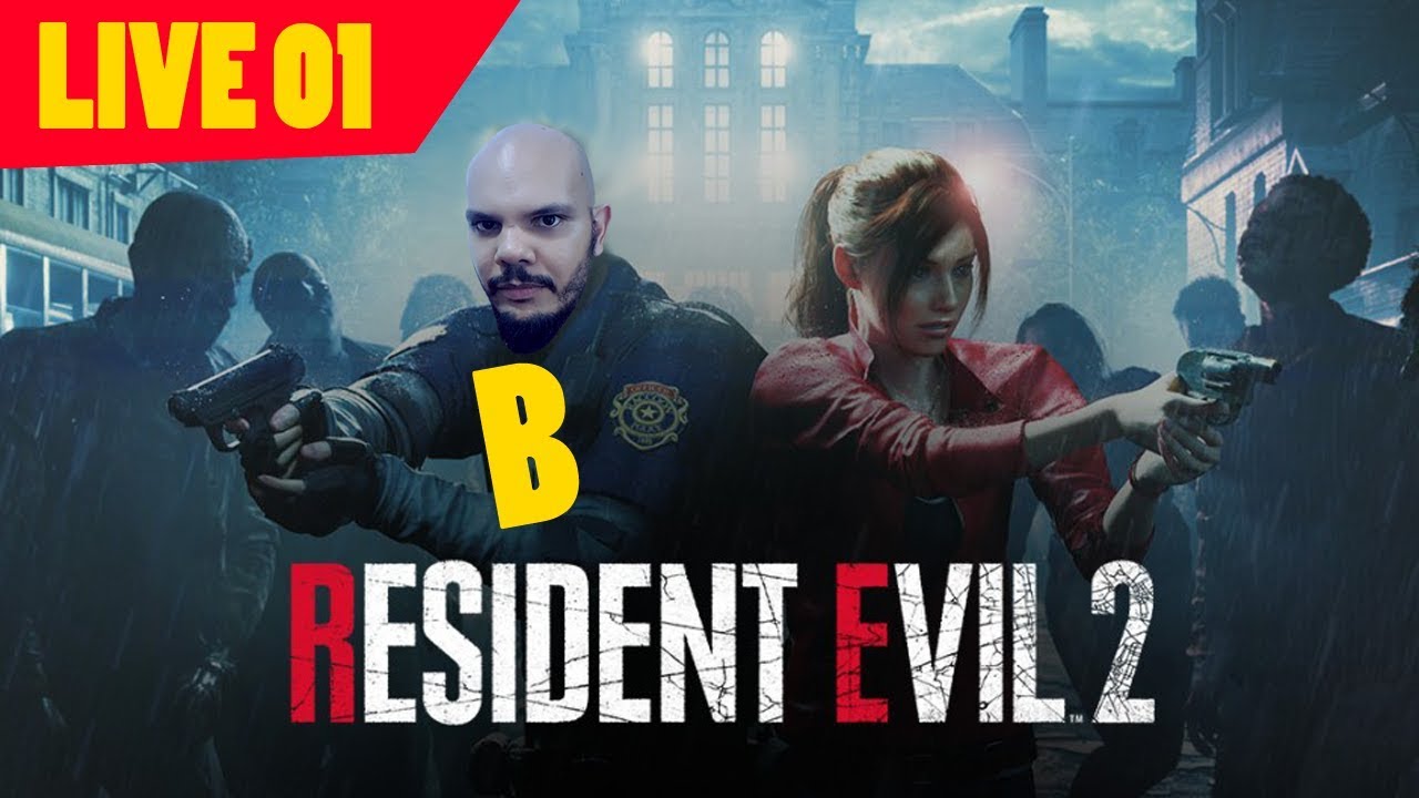 Live Resident Evil 2 Remake  Lado B Leon - Parte 01