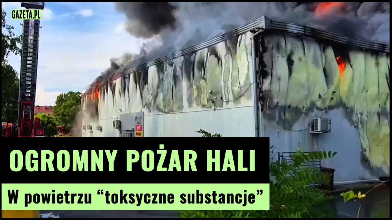 Another fire! A hall in Kędzierzyn-Koźle burned down | Gazeta.pl
