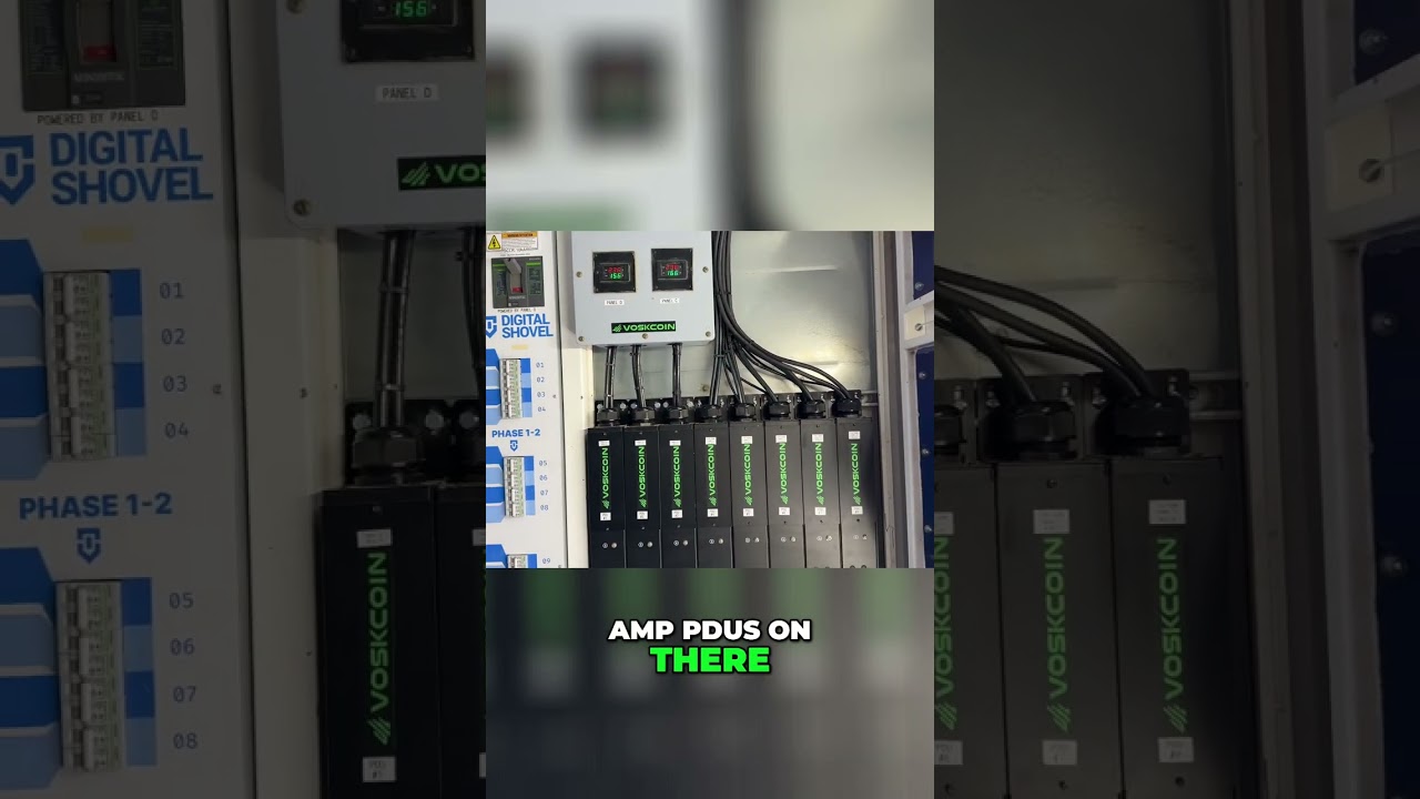 Building Electrical Power Upgrades: 600 Amps & Mining Facility Tour! shorts