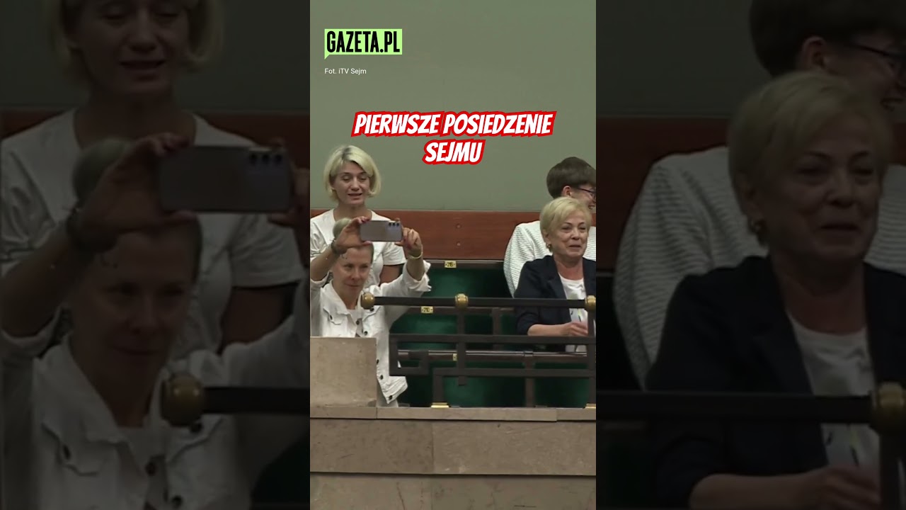 Pierwsze posiedzenie sejmu. „Karol Nawrocki prezydentem Polski” #shorts