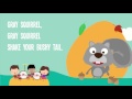 Grey Squirrel Shake Your Bushy Tail | Gray Squirrel | Kids Song | The Kiboomers