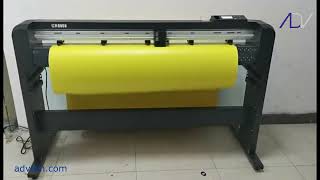 Plotter Режущий плоттер дешевле Summa cut Roland Mimaki Graphtec GCC video 0