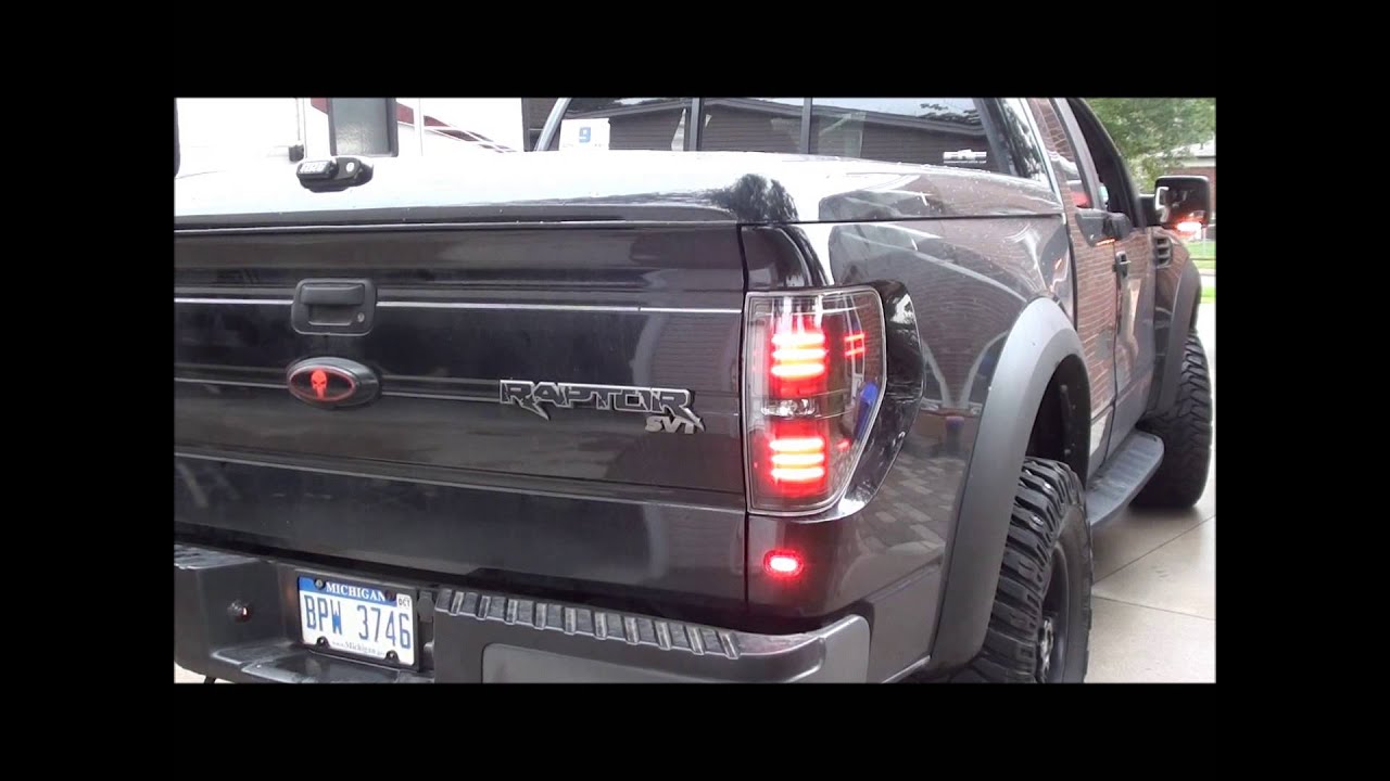 Ford raptor tail lights