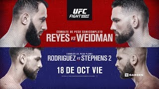 UFC Boston Reyes vs Weidman en VIVO