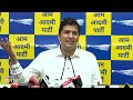 BJPs Strategy: Breaking AAP Instead of Defeating Them in Elections, Claims Saurabh Bharadwaj  - 04:04 min - News - Video