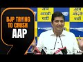 BJPs Strategy: Breaking AAP Instead of Defeating Them in Elections, Claims Saurabh Bharadwaj