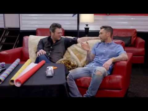 the voice usa - Blake and Adam presentes