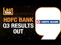 HDFC Bank Q3 Result: NII Up 4%; Profit Jumps 2.5%