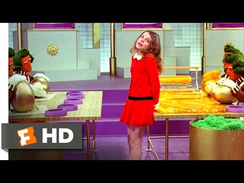 Willy Wonka & the Chocolate Factory - I Want It Now Scene (8/10) | Movieclips
