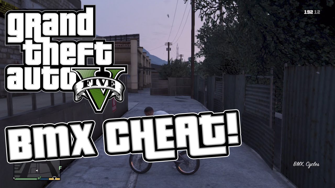 GTA 5 Cheats - BMX Bike Cheat Code - Useful & Fun! - YouTube