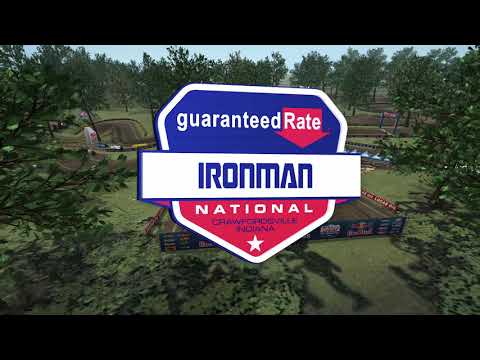 2020 Ironman National - Animated Track Map