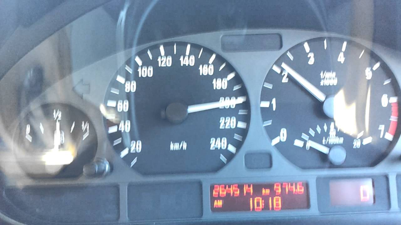 Bmw e46 speedometer failure #5