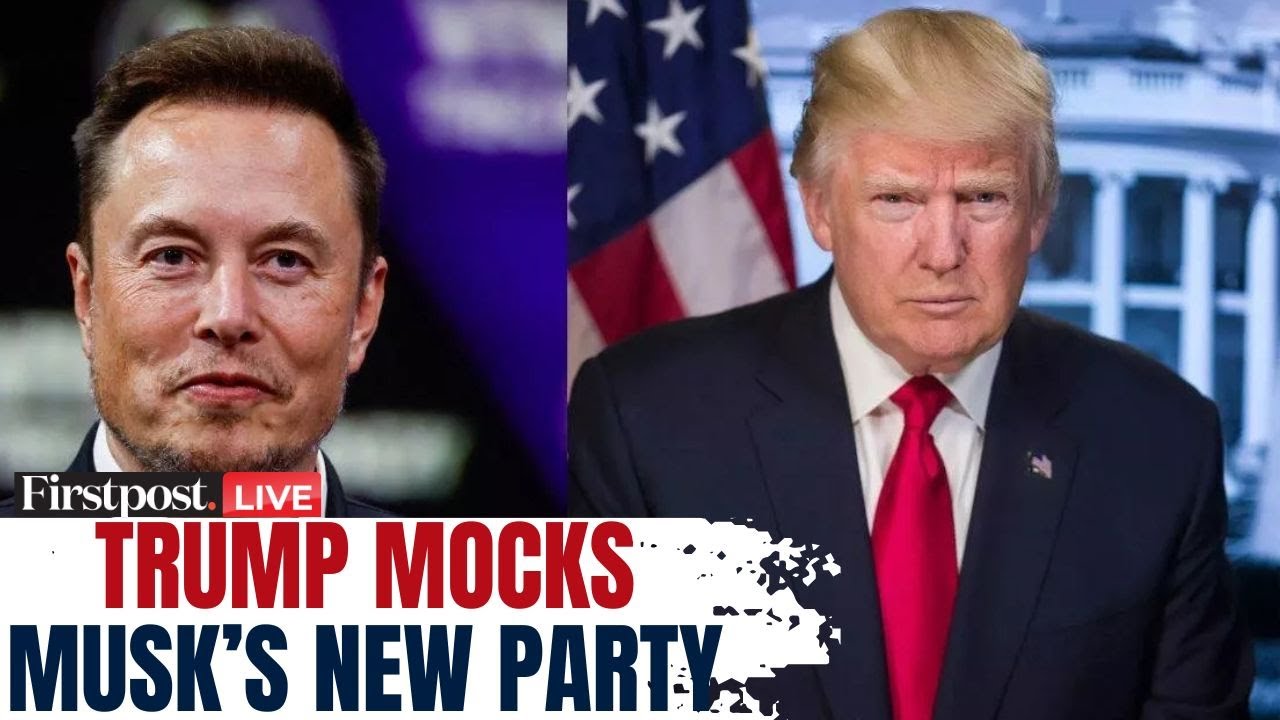 Trump Musk Clash LIVE: Trump Mocks Elon Musk; Musk Announces 'America Party' |Vantage |Palki Sharma