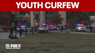 Washington DC enacts youth curfew after Navy Yard fight