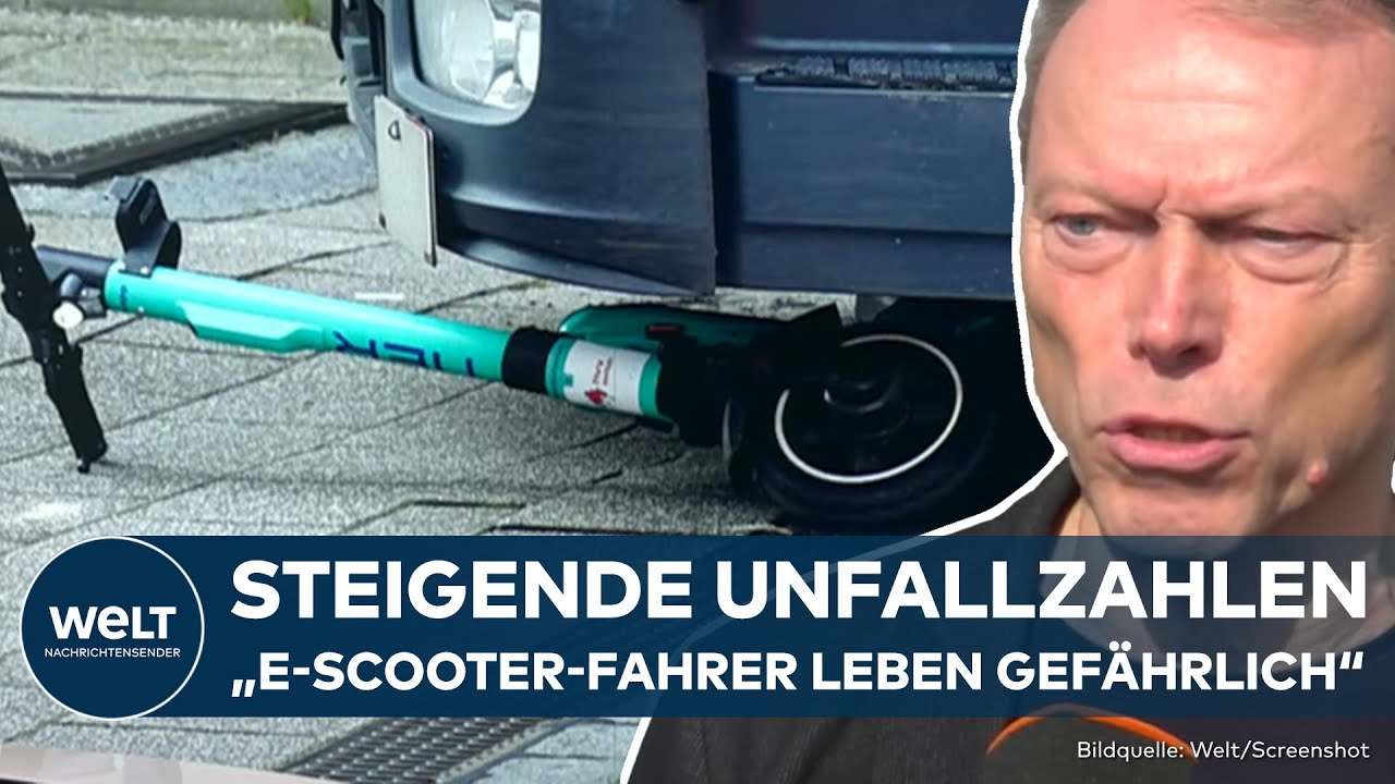 DEUTSCHLAND: Unfallzahlen steigen - 27 Tote bei E-Scooter-Unfällen im Jahr 2024!