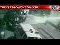 HLT : TMC Clash Caught On CCTV Camera In Kolkata