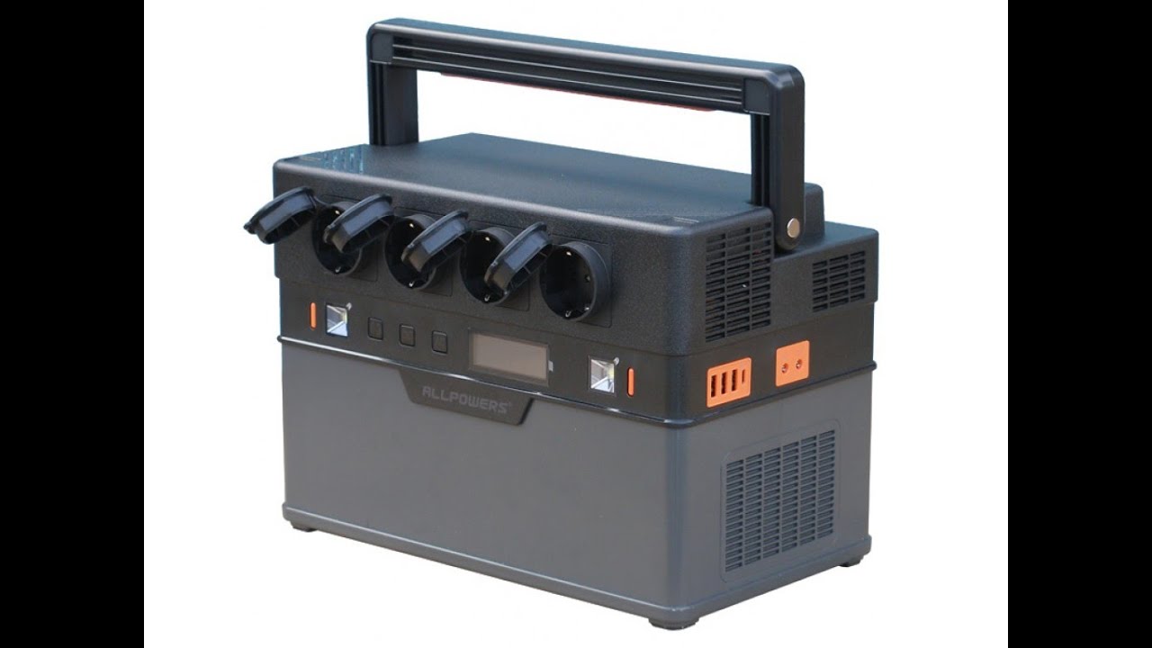 Tech - Batterie nomade 1092W/h Allpowers S1500 [French]