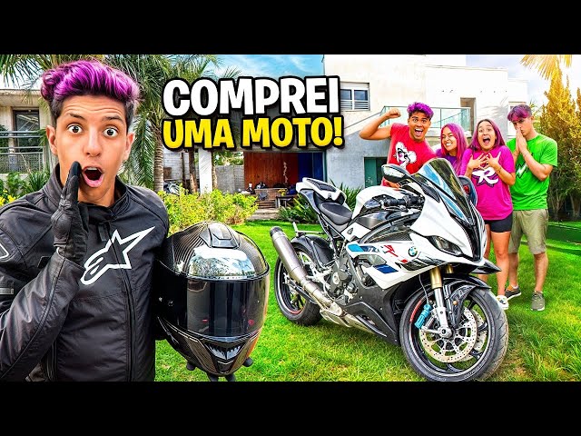 COMPREI UMA MOTO SUPER SPORTIVA *Sofri um acidente ?