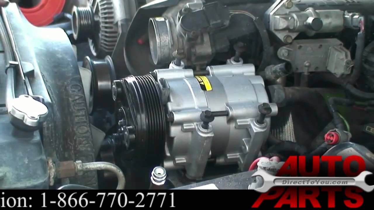 1996 Ford Explorer AC Compressor Repair Part 1 - YouTube 2002 ford focus engine wiring diagram 