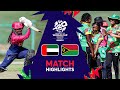 UAE v Vanuatu | Match Highlights | Women’s T20WC Qualifier 2024