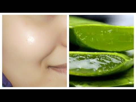 How to get clear, glowing, spotless skin by using aloe Vera gel