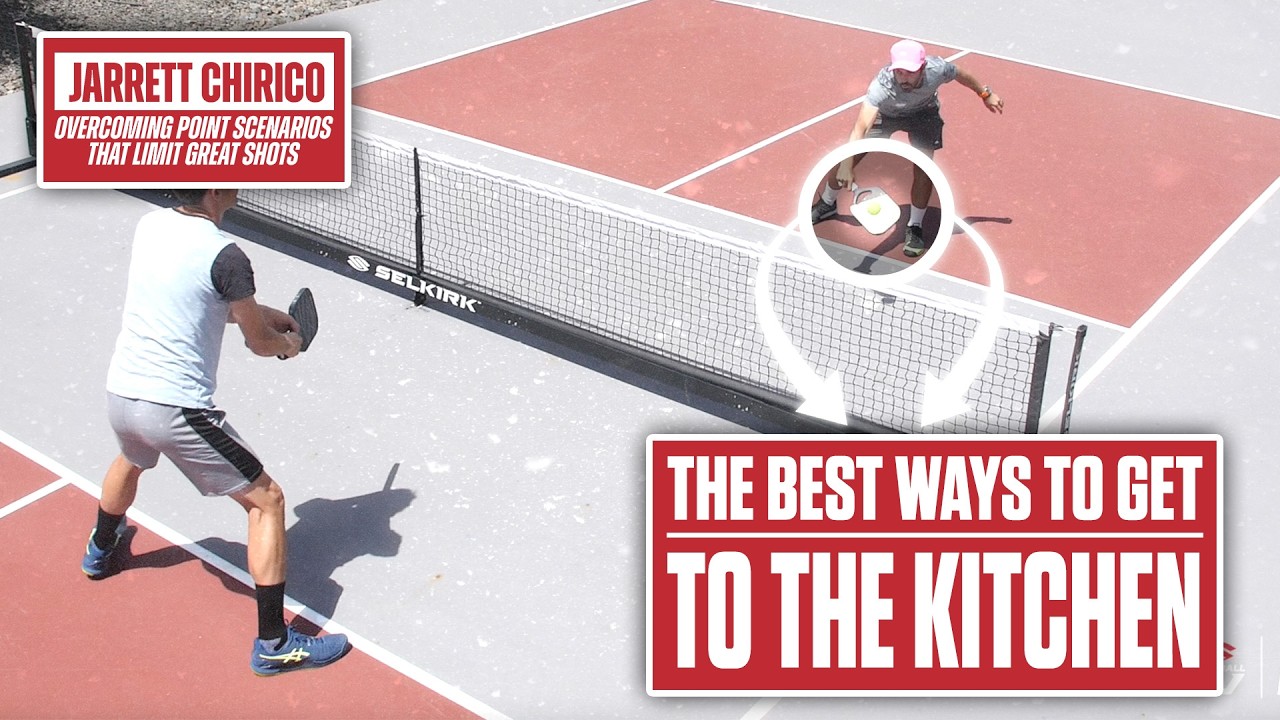 3 Shots to Get to the Kitchen: Mini-Pickleball Drills