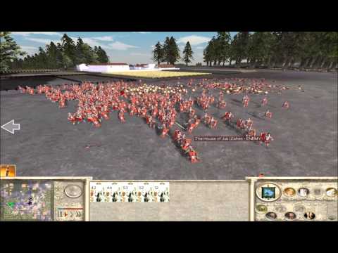 Rome Total War Online Battle #2076: Five Player FFA (live-commentary)