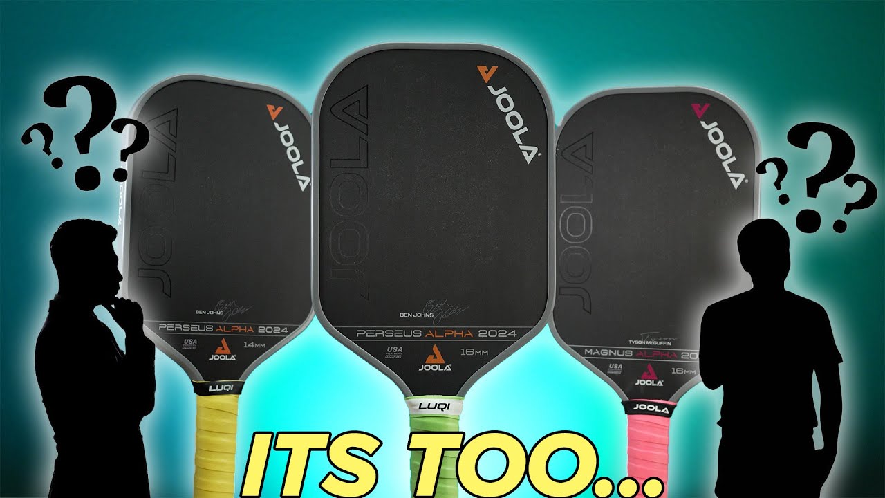 Rec players try 2024 Joola GEN 3 paddles for the 1st time...and my thoughts