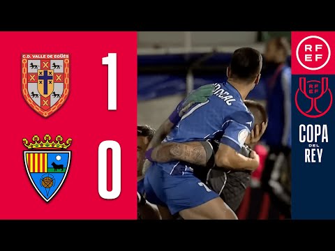 (RESUMEN Y GOL)  Valle de Egüés 1-0 CD Teruel  Primera Eliminatoria Copa del Rey  Fuente: Real Federación Española de Fútbol