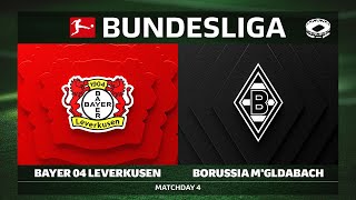 Bayer 04 Leverkusen vs. Borussia Mönchengladbach | Matchday 4 — Bundesliga 2025/26