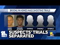 3 trials to be held for mass shooting suspects