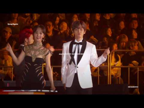 161226 가요대전 뱅뱅뱅 추는 백현이 BAEKHYUN FOCUS