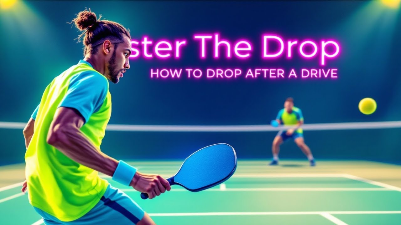 Learn how to Drop After a Drive in Pickleball