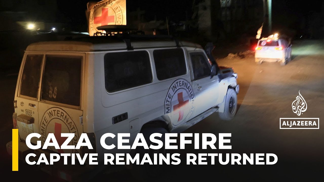 Hamas hands over the remains of another Israeli captive from Gaza