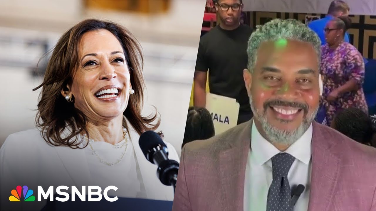 'We're moving forward with Kamala Harris on the top of the ticket,' says Rep. Steven Horsford