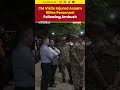 #assamrifles | Former CM #birensingh Injured Assam Rifles Soldiers After Ambush Incident #shorts