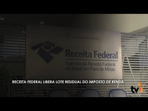 Vídeo: Receita Federal libera lote residual do IR