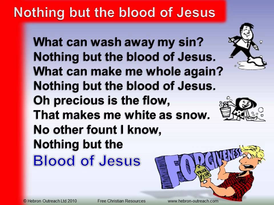 What Can Wash Away My Sin - Chorus - hebron-outreach.com - YouTube