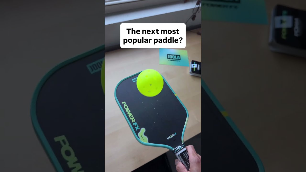 Sounds different–JOOLA POWER FX #pickleball