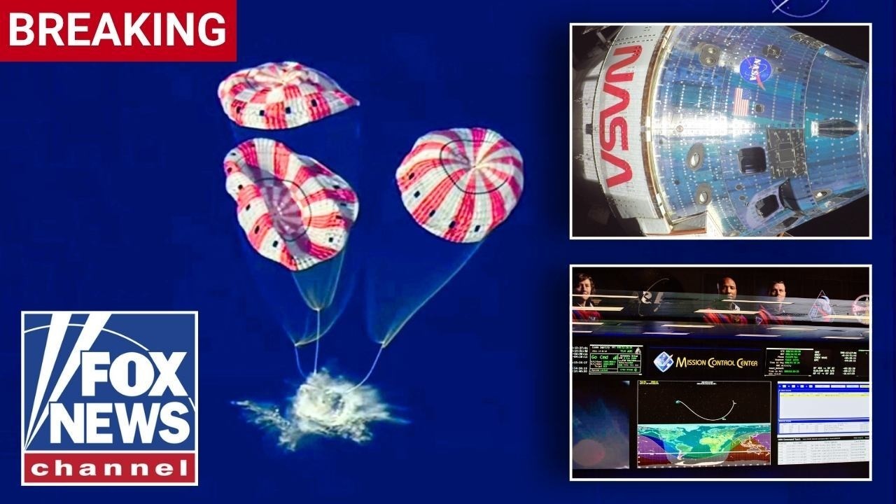 BREAKING: Artemis II crew splashes down on Earth after moon trip