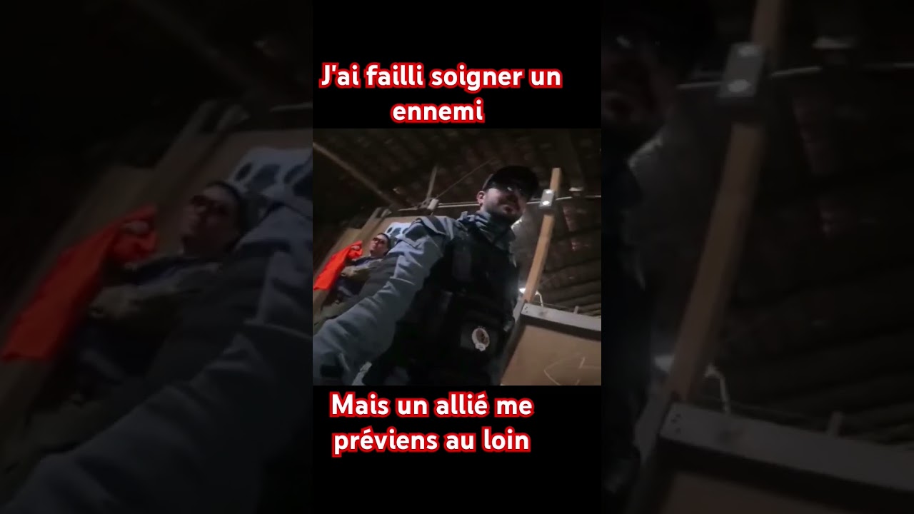 Il demandait à se faire soigner dans préciser son équipe et j'ai failli me faire avoir #airsoft #fun