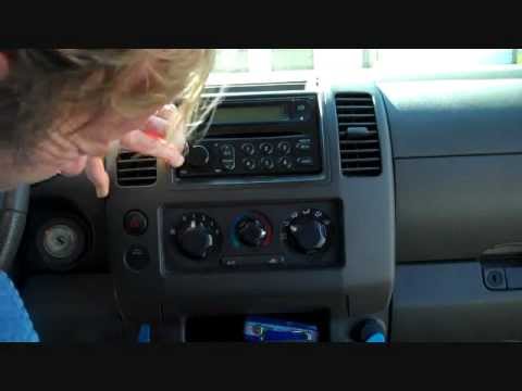 Nissan xterra car stereo removal #2