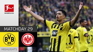 Borussia Dortmund — Eintracht Frankfurt 4-0 | Highlights | Matchday 29 – Bundesliga 2022/23