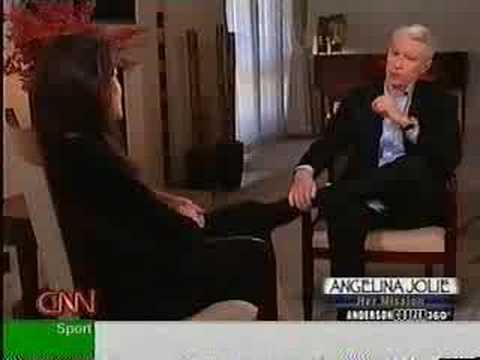 Angelina Jolie on CNN's Anderson Cooper 360