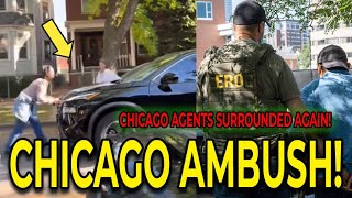 Chicago Federal Agents Attacked And Followed - Agents Arrest Protester!