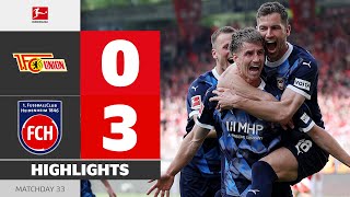 UNREAL! Can Heidenheim Still Make It? | UNION BERLIN — HEIDENHEIM | Highlights | MD 33 – Bundesliga