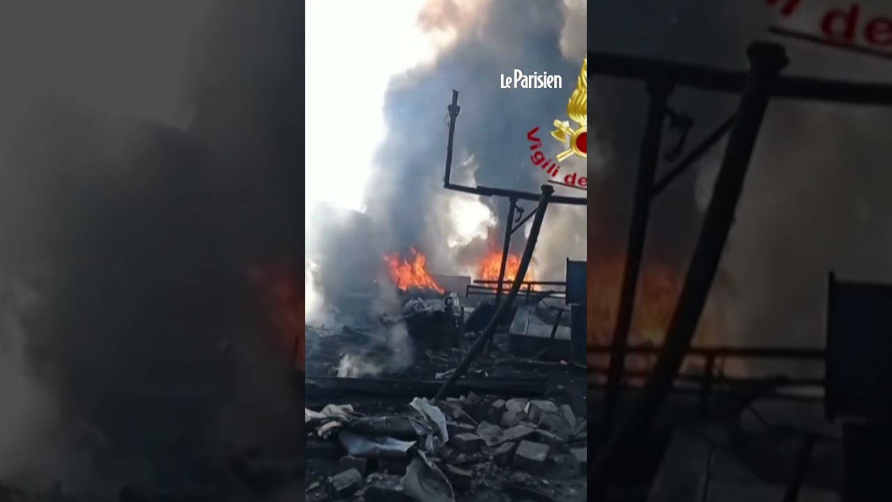 Explosion d'une station-service à Rome, au moins 30 blessés