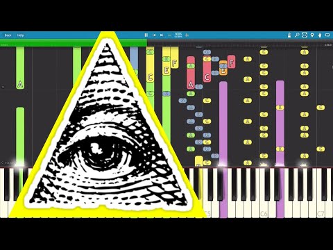 IMPOSSIBLE REMIX - The Illuminati Song - Piano Cover - Xem 