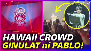 SB19's intro SURPRISES HAWAII CROWD with PABLO's entrance!