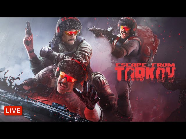 🔴LIVE - DR DISRESPECT vs TARKOV - NEW HARDCORE WIPE (DAY 1)